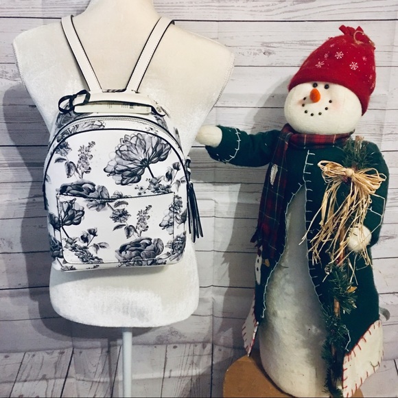 Giorgio Fiorelli Handbags - NWT Fiorelli Anouk Small Backpack Mono Botanical
